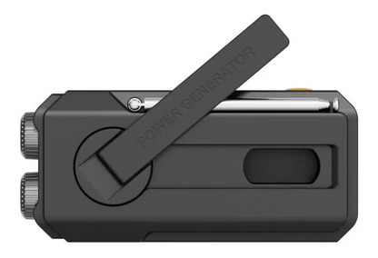 Noodradio met Solar Oplader, Handcrank & Powerbank – AM/FM – Zaklamp + SOS